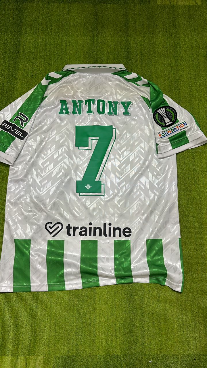 Antony Real Betis Domicile Nouveau Maillot de la Nouvelle Saison Football Trikot