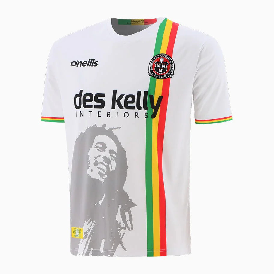 AFC AN Bob Marley Irland Bohemian FC Besonderes Gedenk-T-Shirt Trikot Maillot Camiseta Voetbaltrui