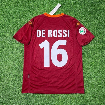 Daniele De Rossi #16 2000-2001 Home Retro Football Jersey Paradise Edition