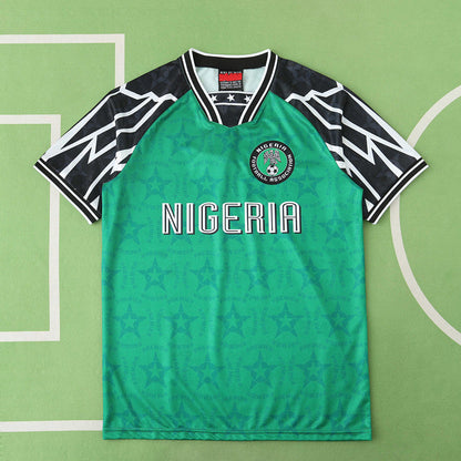 Nigeria 95/96 Season Home Retro Green Football Jersey