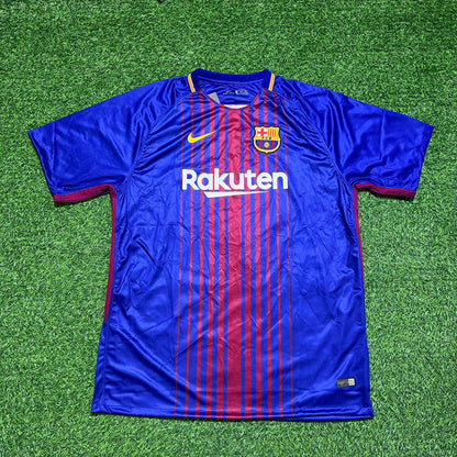 Gerard Pique 3- Barcelona 2017/2018 Season Football Jersey Kit