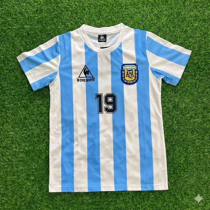 Oscar Ruggeri 19- Argentina 1986 Home Retro Football Jersey Collection