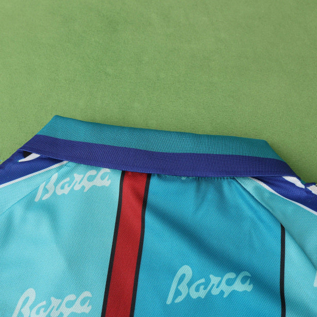 Barcelona 1996 Season Away Retro Football Jersey