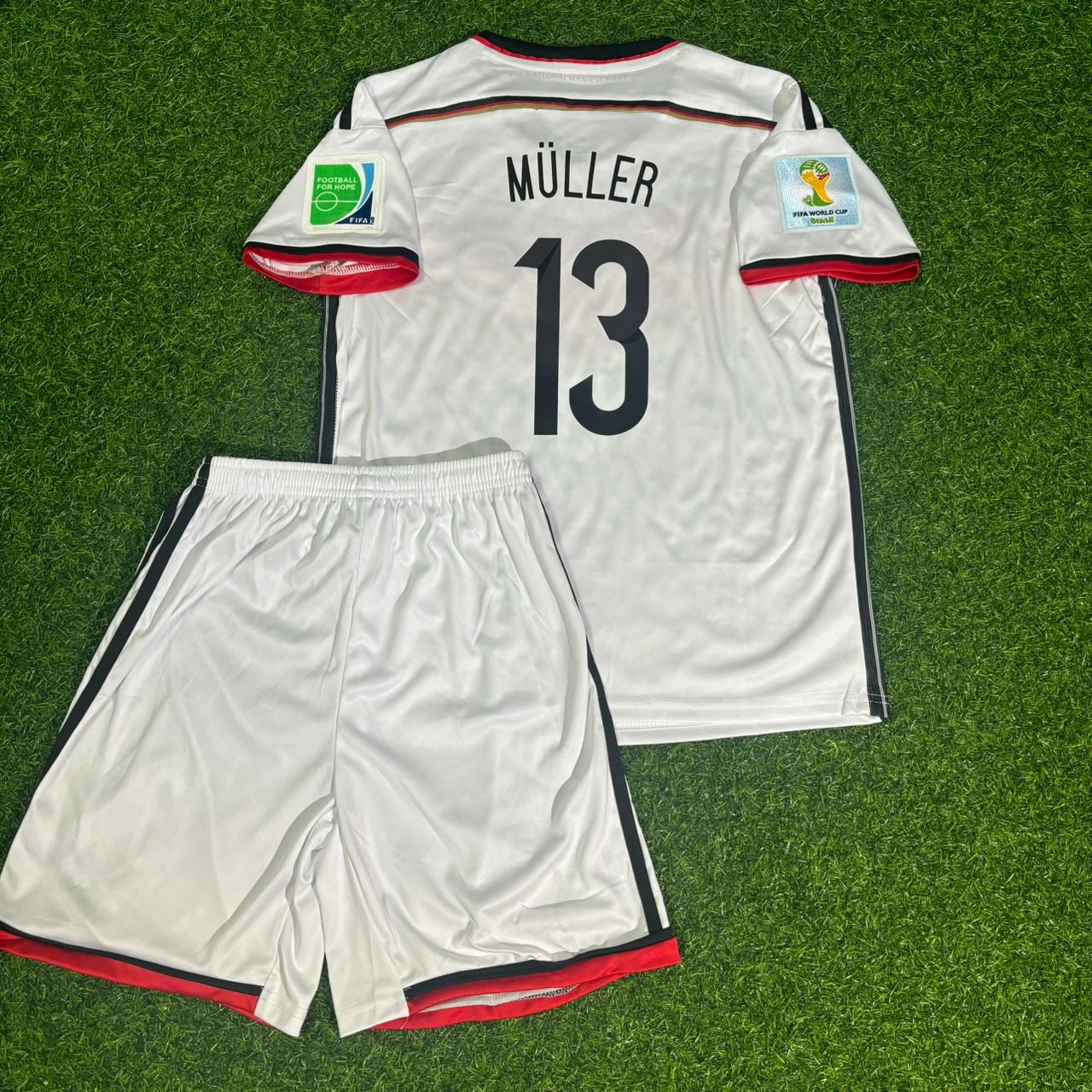 Germany World Cup 2014 Thomas Müller Retro Kids Football Jersey