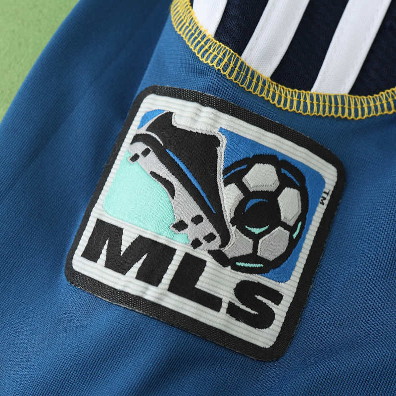 11/12 LA Galaxy Season Away Retro Blue Jersey Trikot Soccer Kit