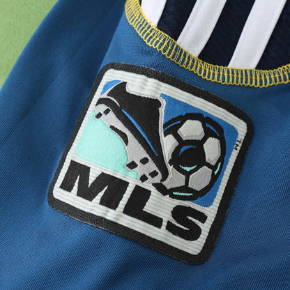 LA Galaxy 11/12 Season Away Retro Blue Football Jersey