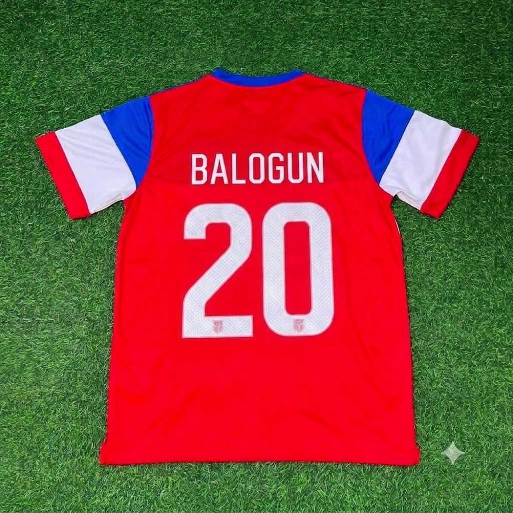 Folarin Balogun Away Retro Football Jersey