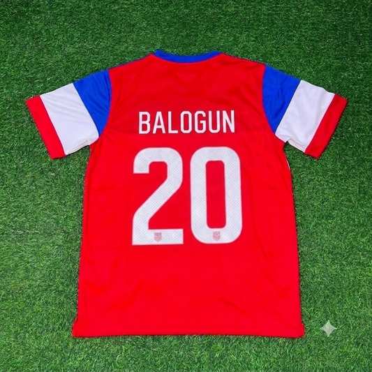 Folarin Balogun Away Retro Football Jersey