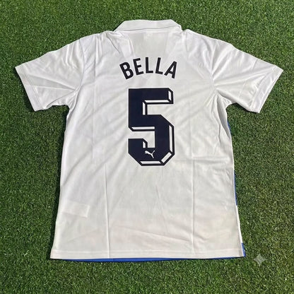Michael Bella MSV Duisburg Heim Retro Special Fussballtrikot Jersey