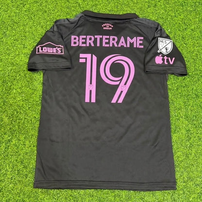 Inter Miami 2026-2027 German Berterame Black Football Jersey