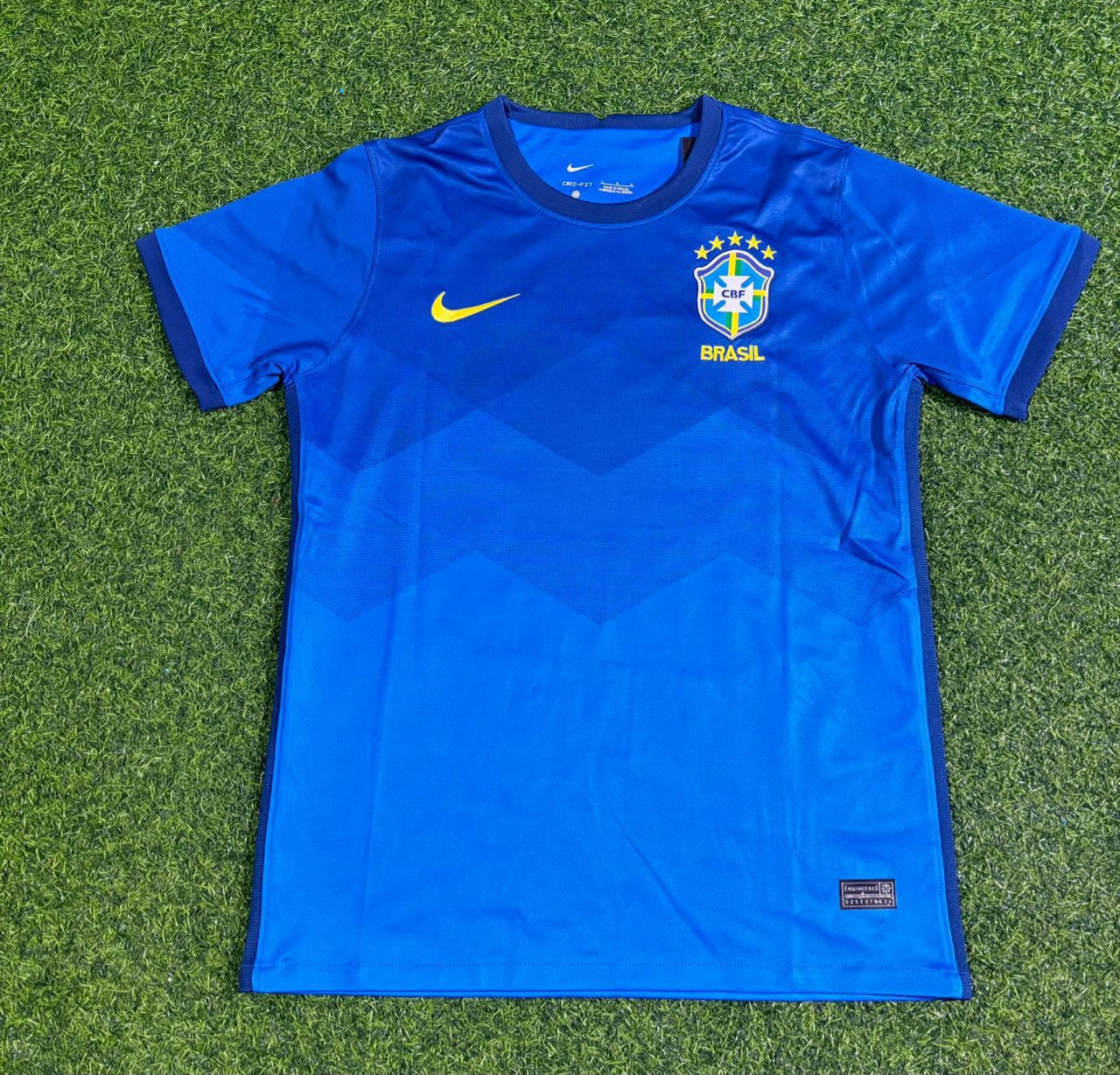 Thiago Silva Brazil 2021 Copa America Blue Football Jersey Kit