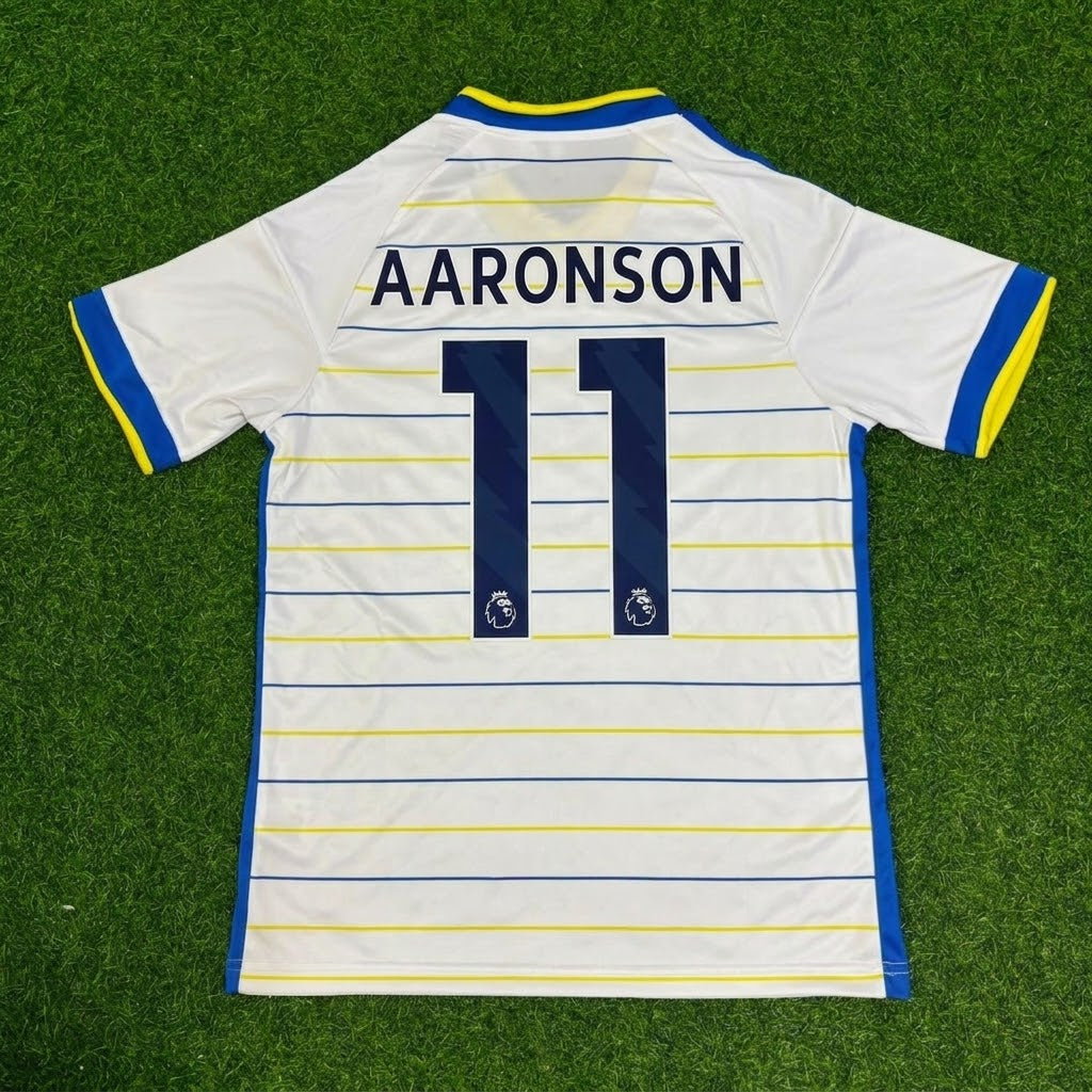 Brenden Aaronson Leeds United Home 2027 Soccer Football Jersey