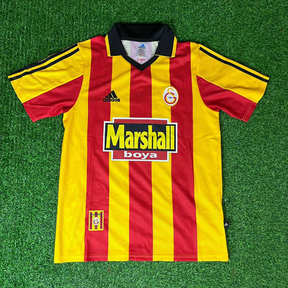 Bulent Korkmaz Galatasaray UEFA 2000 Retro Nostalji Formasi Football Home Football Jersey