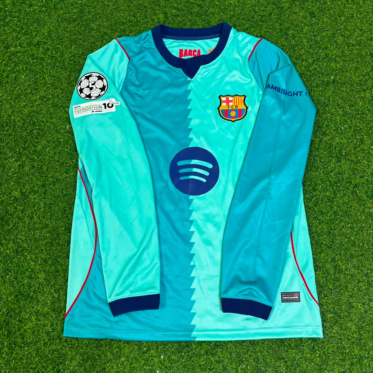Pedri #8 Barcelona 2027 Long Sleeve Football Jersey