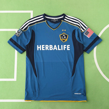 LA Galaxy 11/12 Season Away Retro Blue Football Jersey