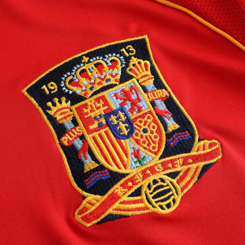 Spain EURO 2008 Retro Football Jersey Kit