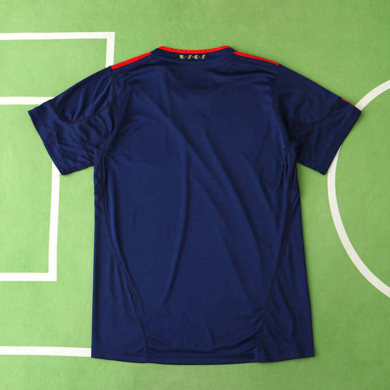 Spain World Cup 2010 Final Champions Home Retro Football Jersey