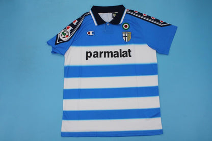 Gianluigi Buffon Parma 1999/2000 Blue Retro Football Jersey