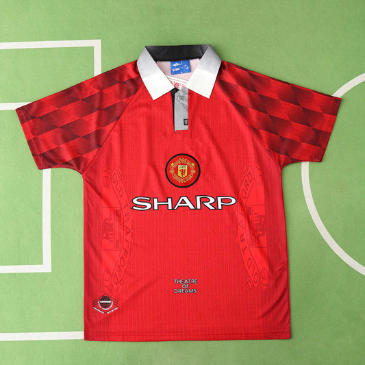 F.C Manchester United 96/97 Season Red Home Jersey Trikot Soccer Kit