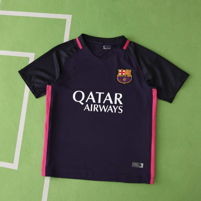 Barcelona 2016 Season Away Kids Retro Football Jersey