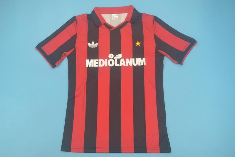 Marco van Basten AC Milan 1991/1992 Retro Football Jersey