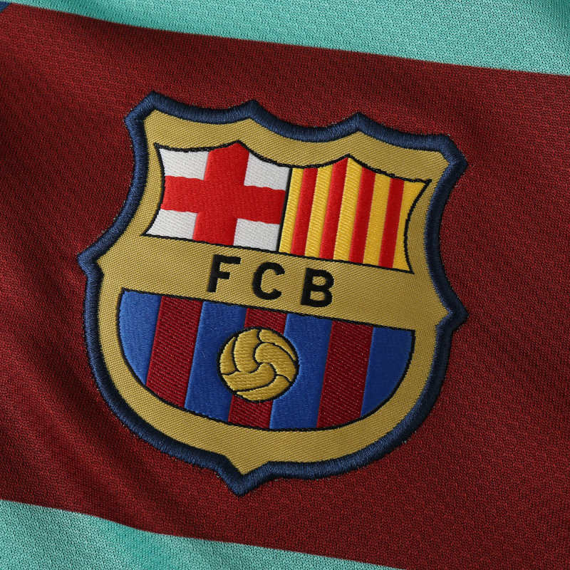 Barcelona 2010/11 Season Away Retro Football Jersey
