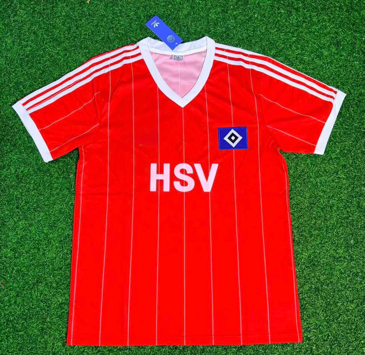 HSV 1983/84 Rotes Heimtrikot Hamburger SV Fußball