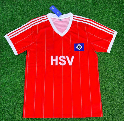 HSV 1983/84 Rotes Heimtrikot Hamburger SV Fußball