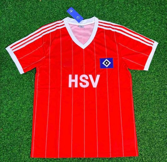 HSV 1983/84 Rotes Heimtrikot Hamburger SV Fußball