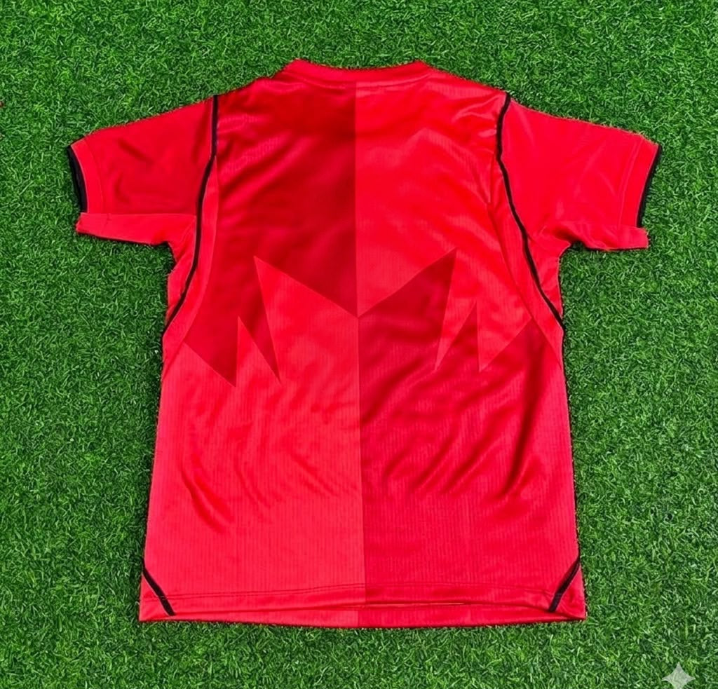 Canada 2026 World Cup Home Red Football Jersey