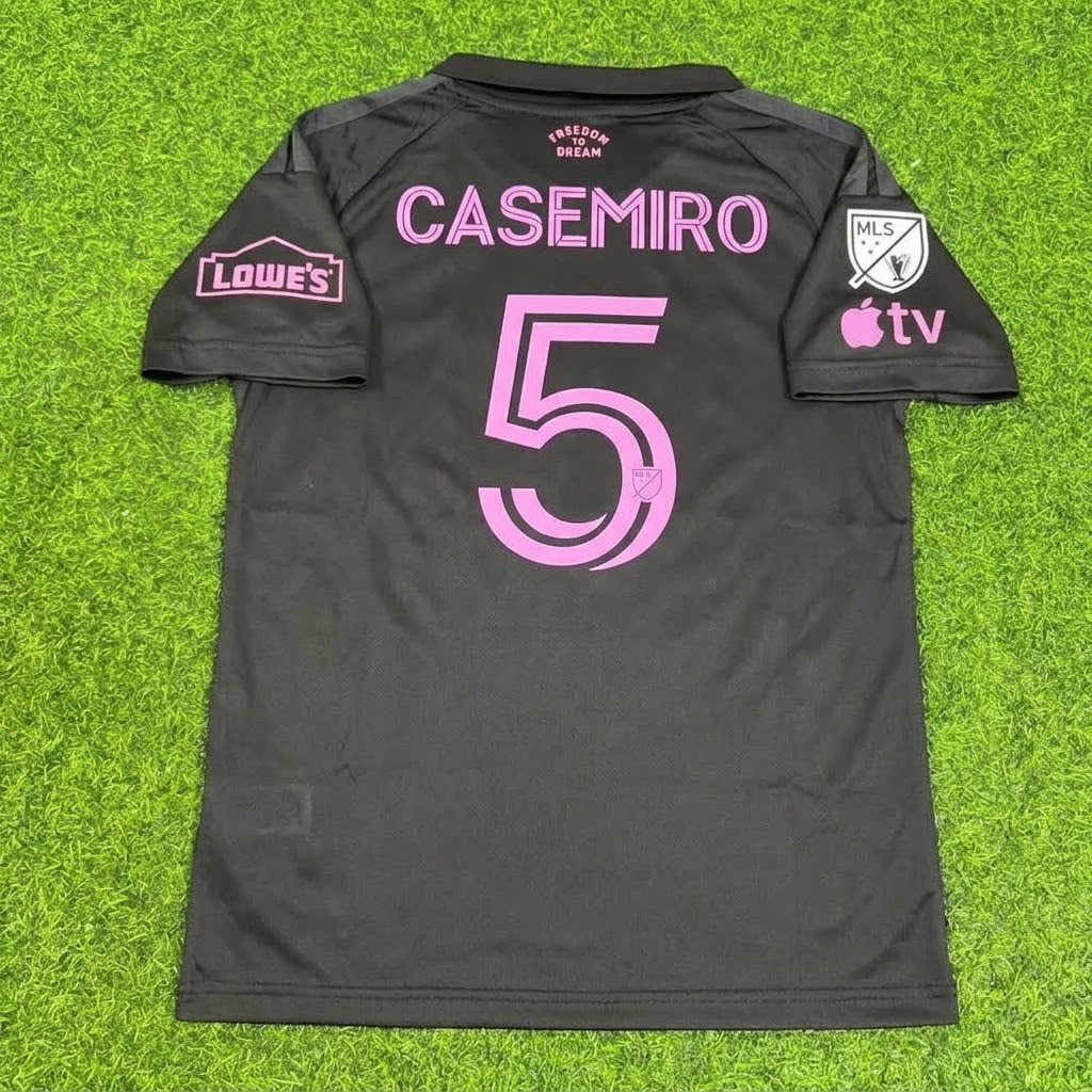 Inter Miami 2026-2027 Casemiro Black Football Jersey
