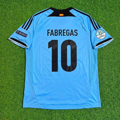 Cesc Fabregas Spain EURO 2012 Final Retro Football Jersey
