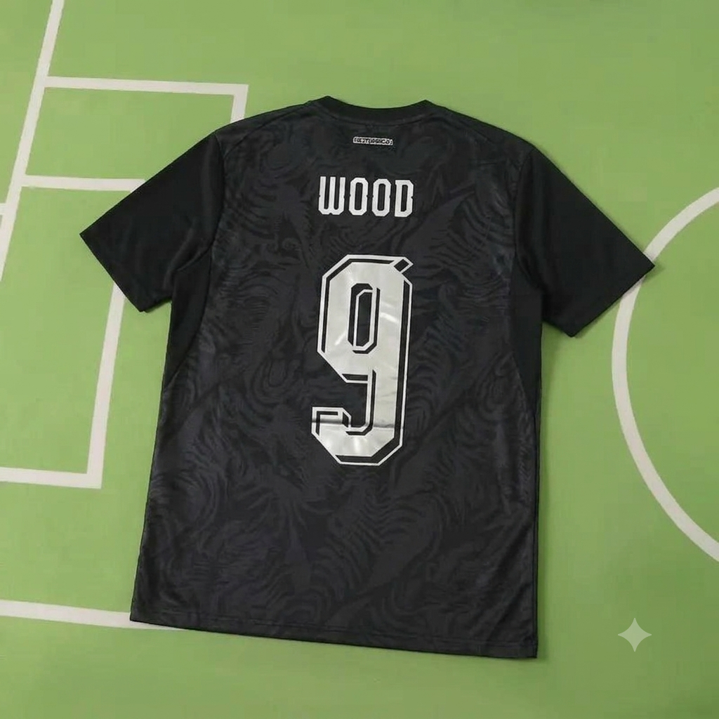 Chris Wood New Zealand World Cup 2026 Away Football Jersey Shirt Trikot Maillot