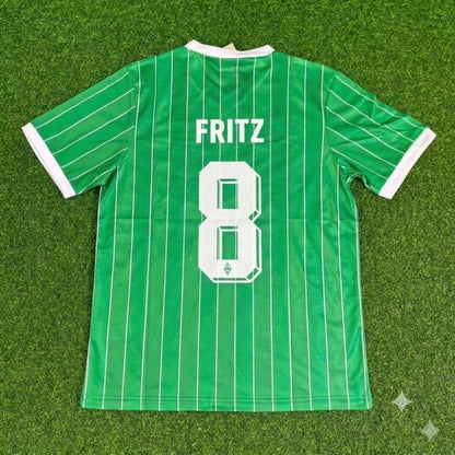 Clemens Fritz Werder Bremen Commemorative Heim Retro Fußballtrikot Jersey