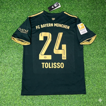 Corentin Tolisso Bayern Munich 2021-2022 Oktoberfest Green Special Edition Football Jersey Kit