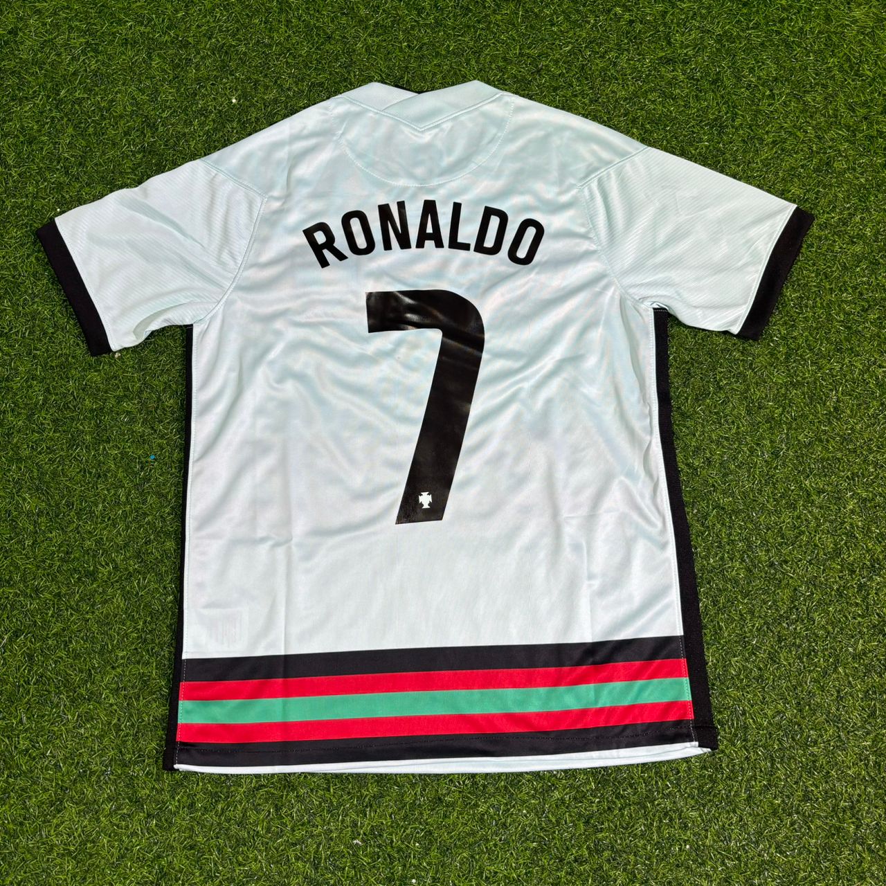 Portugal EURO 2020 Cristiano Ronaldo Retro Away Football Jersey