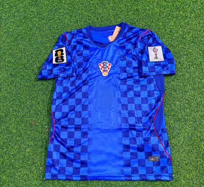 Croatia 2026 World Cup Away Blue Football Jersey