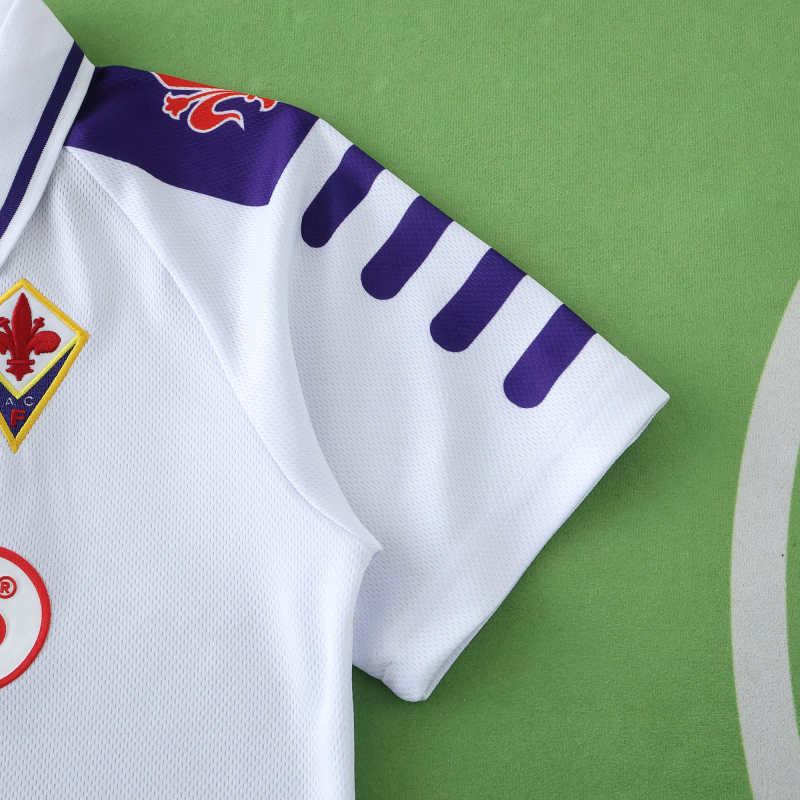 Fiorentina 1998 Away Kids Retro Football Jersey Kit