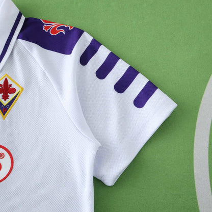 Fiorentina 1998 Away Kids Retro Football Jersey Kit