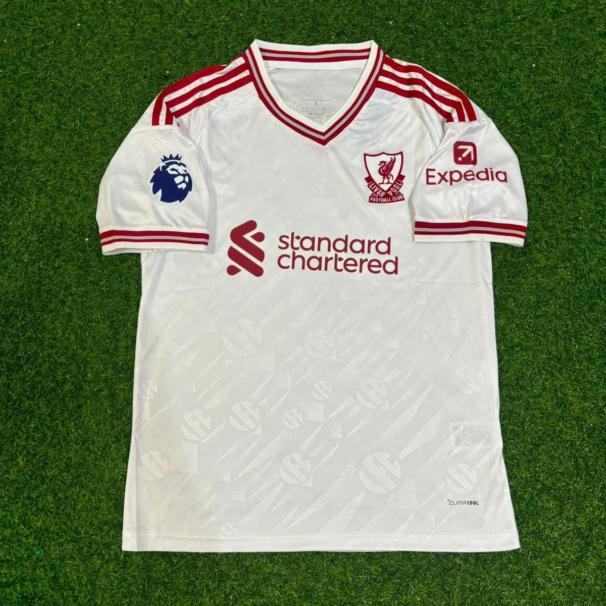 Milos Kerkez #6 Liverpool 2027 White Away Football Jersey