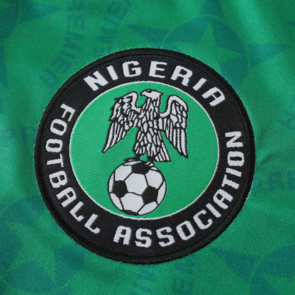 Nigeria 95/96 Season Home Retro Green Football Jersey