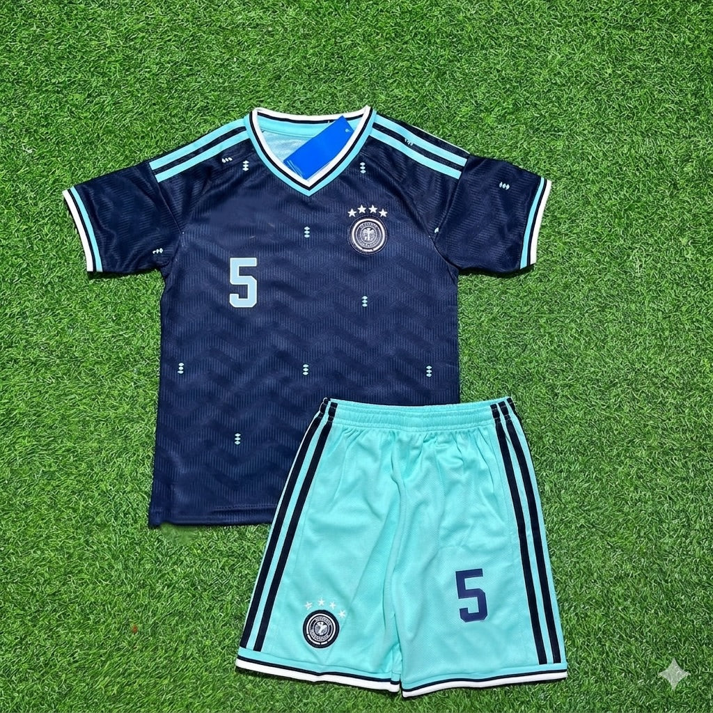 Allemagne 2026 Aleksandar Pavlovic #5 Kit de football pour enfants Maillot de foot