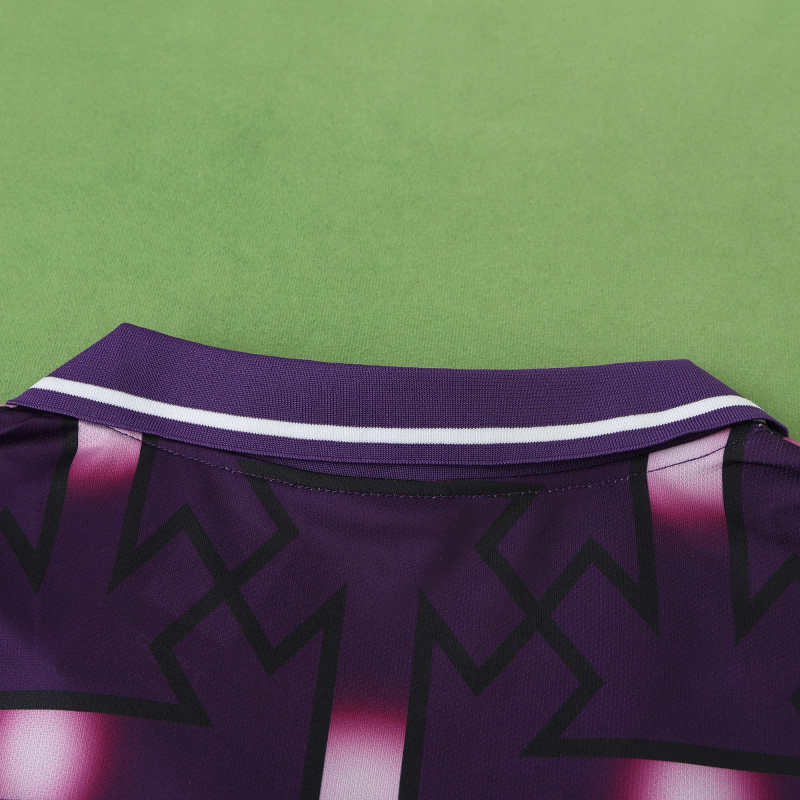 Fiorentina 1992/1993 Away Long Sleeve Retro Football Jersey