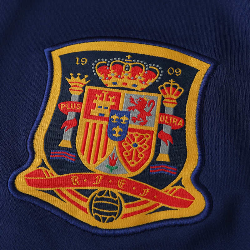 Spain World Cup 2010 Final Champions Home Retro Football Jersey