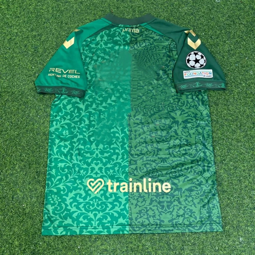 Real Betis 2027 Away Champions League Patch Football Jersey