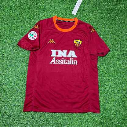 Gabriel Batistuta #20 2000-2001 Home Retro Football Jersey Paradise Edition