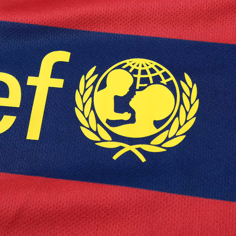 Barcelona 2015/16 Season Home Retro Football Jersey