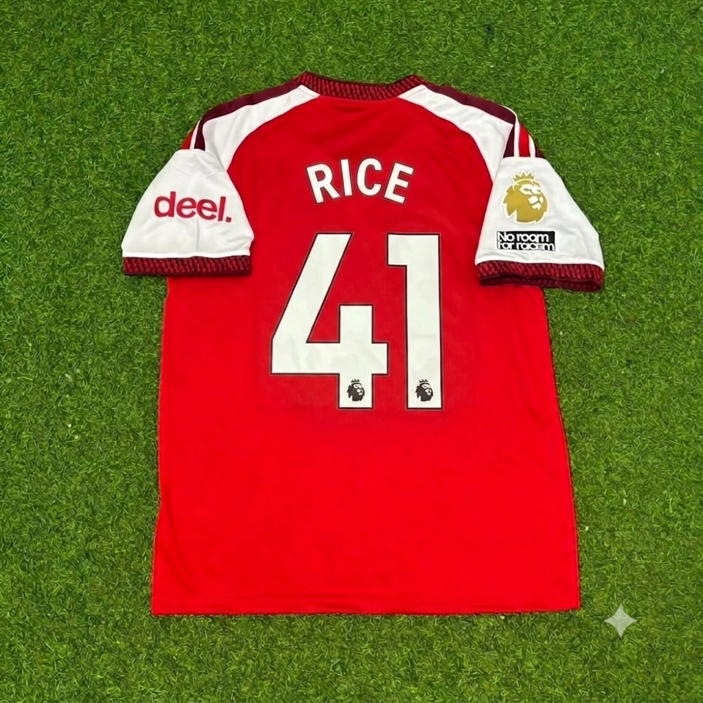 Declan Rice Arsenal Home 2027 Football Jersey Kit Soccer
