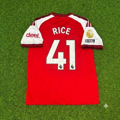 Declan Rice Arsenal Home 2027 Football Jersey Kit Soccer