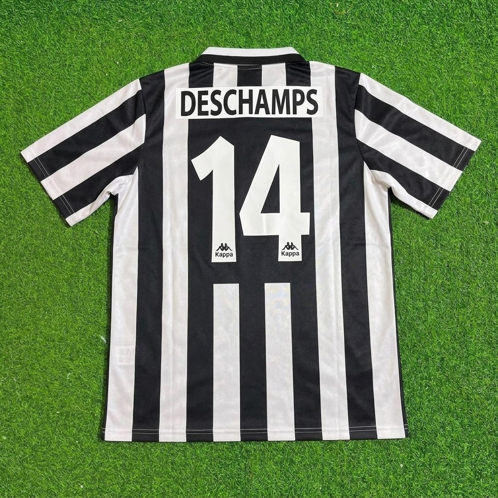 Didier Deschamps Juventus 1996 1997 Retro Football Jersey Paradise Edition